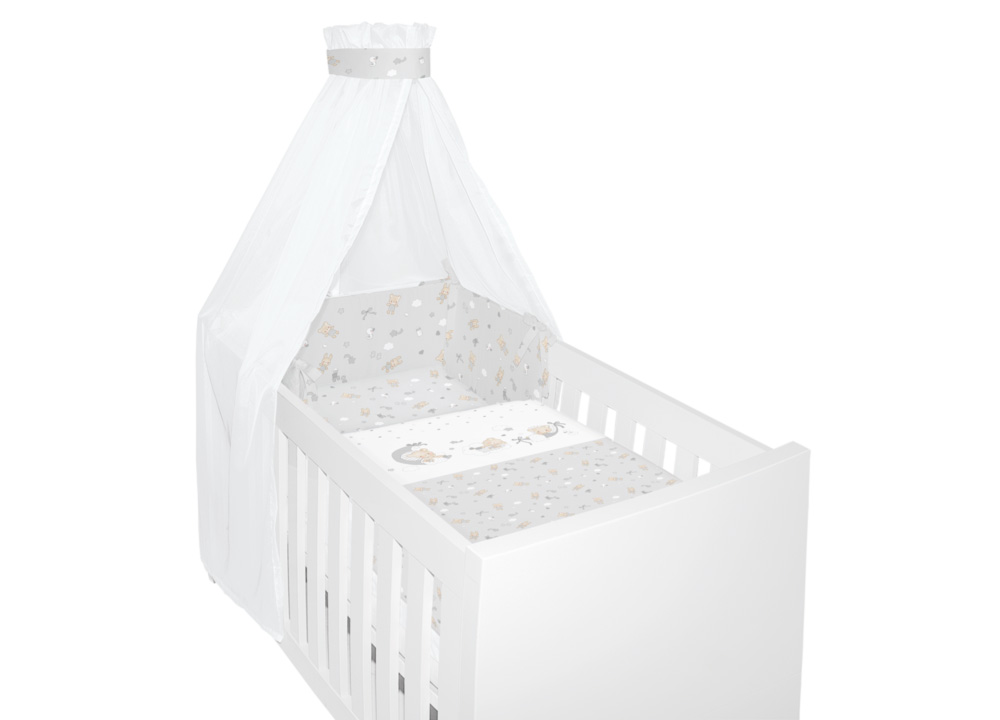 Gute Nacht Grau Bettset